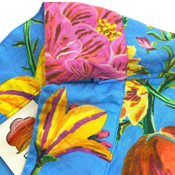 Farm Rio Blue Toucans Garden Skirt - Picture 4 of 7